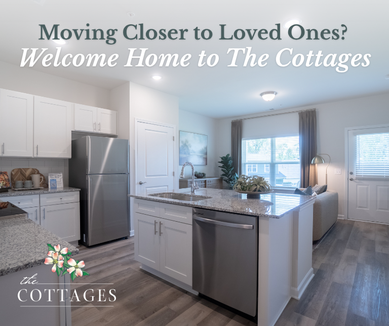 Planning a move to be closer to family or friends? See how The Cottages offer maintenance-free living designed for comfort, flexibility and connection.